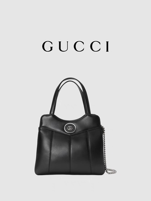 Túi da Gucci Tote Mini Classic Silhouette tông màu Palladium