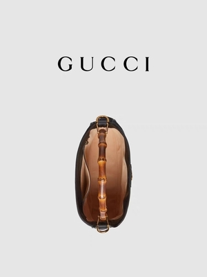 Tay cầm bằng tre Túi xách Gucci Princess Diana Double G Phần cứng OEM