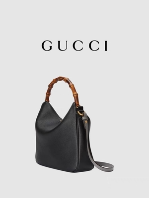 Tay cầm bằng tre Túi xách Gucci Princess Diana Double G Phần cứng OEM