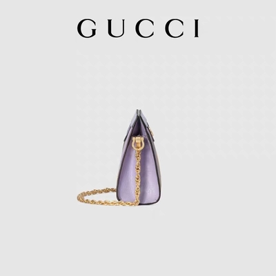 Túi có thương hiệu tùy chỉnh cỡ trung bình Túi chuỗi WOC lồng vào nhau của Gucci