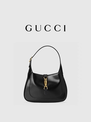 Túi da đen 1961 Jackie của Gucci Time Honored Classic Golden Accessories