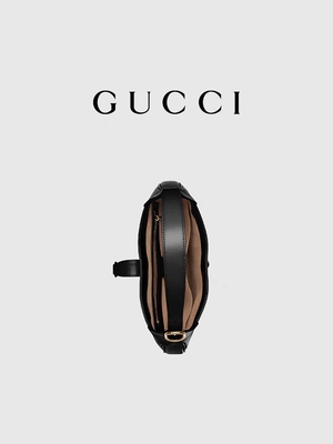 Túi da đen 1961 Jackie của Gucci Time Honored Classic Golden Accessories
