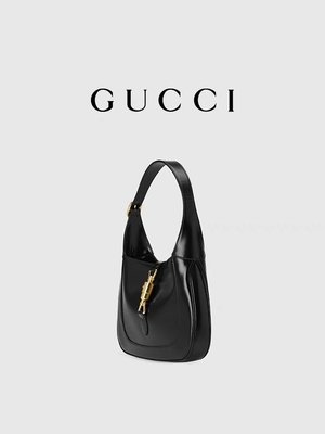 Túi da đen 1961 Jackie của Gucci Time Honored Classic Golden Accessories