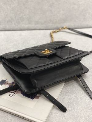 Túi Clutch 2023 SS Chanel Woc Zipper Phong cách đường phố giản dị
