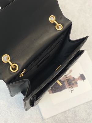 Túi Clutch 2023 SS Chanel Woc Zipper Phong cách đường phố giản dị