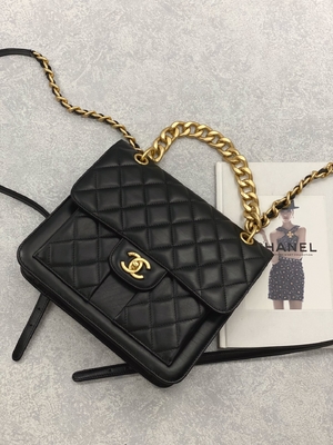 Túi Clutch 2023 SS Chanel Woc Zipper Phong cách đường phố giản dị