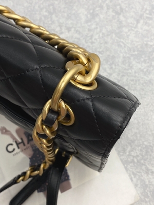 Túi Clutch 2023 SS Chanel Woc Zipper Phong cách đường phố giản dị