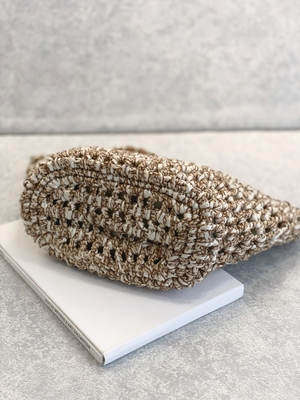 Túi Messenger hàng hiệu Cusomised 22P Túi Chanel rơm Raffia PU