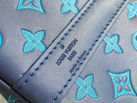 Túi nam hàng hiệu cỡ lớn Keepall BANDOULIÈRE 50 Blue Boston Bags