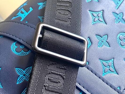 Túi nam hàng hiệu cỡ lớn Keepall BANDOULIÈRE 50 Blue Boston Bags