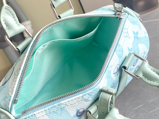 Túi Business LV Designer Monogram Túi Keepall BandoulièRe 50 Blue Travel Bag