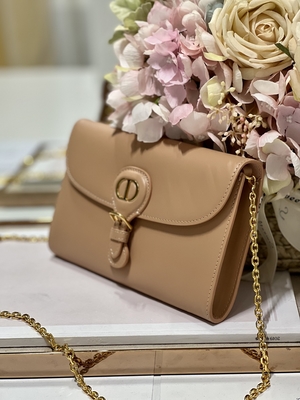 Túi đeo chéo nhỏ màu trà sữa Nhãn hiệu Gucci Soho Chain Shoulder Bag