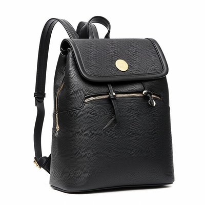 Hai dây đeo vai bằng da có thể điều chỉnh chiều dài Designers Backpack with Microfiber Lining Thời gian vận chuyển 7-12 ngày làm việc